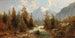Scena z Engadiny - Josef Thoma — widok dzieła