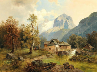 Scène tyrolienne - Josef Thoma — widok dzieła