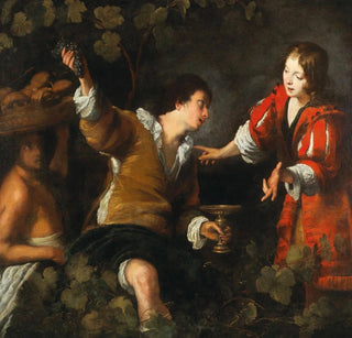 Joseph interprétant des rêves - Bernardo Strozzi