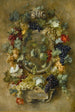 Kompozycja z winogronami z Francji - Joseph Eugène Gilbault — widok dzieła