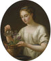 La Jeune Athénienne - Joseph Marie Vien — widok dzieła