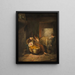 L'enfant malade - Joseph Beaume — oprawiony obraz na ścianie