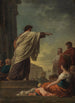 La Prédication de Saint Paul - Joseph Benoît Suvée — widok dzieła