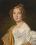 Portret młodej kobiety w białej sukni - Joseph Bernhardt — widok dzieła