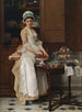 La Fille aux cerises - Joseph Caraud — widok dzieła