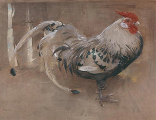 Le coq pailleté - Joseph Crawhall — widok dzieła