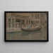 Un canal à Venise - Joseph Edward Southall — oprawiony obraz na ścianie