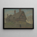 Le Cottage d'Ann Hathaway à Stratford - Joseph Edward Southall — oprawiony obraz na ścianie