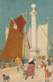 Calais - Joseph Edward Southall — widok dzieła