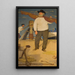 Rybak z żaglem - Joseph Edward Southall — oprawiony obraz na ścianie