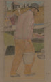 Rybaka z wiadrem w Southwold - Joseph Edward Southall — widok dzieła