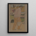 Rybaka z wiadrem w Southwold - Joseph Edward Southall — oprawiony obraz na ścianie