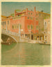 Pont Cannareggio Venise Italia - Joseph Edward Southall — widok dzieła