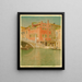 Pont Cannareggio Venise Italia - Joseph Edward Southall — oprawiony obraz na ścianie