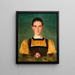 Portret Anne Elizabeth Baker 1859-1947 - Joseph Edward Southall — oprawiony obraz na ścianie