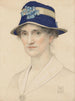 Portret Anny Elizabeth Southall z domu Baker - Joseph Edward Southall — widok dzieła