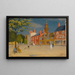 Le Green à Banbury - Joseph Edward Southall — oprawiony obraz na ścianie
