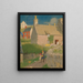 The Mill Cottage Harlech Północ Walii - Joseph Edward Southall — oprawiony obraz na ścianie