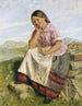 Szczęśliwe myśli - Joseph Edward Worrall — widok dzieła