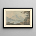 Grasmere - Joseph Farington — oprawiony obraz na ścianie
