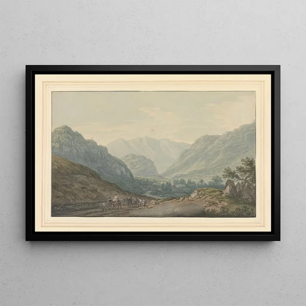 Joseph Farington - No View on the Road from Ambleside to Keswick from 6 mile Stone.webp
