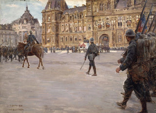 Joseph Flix Bouchor - Les funrailles du gnral Gallieni 18491916 le 1er juin 1916.webp