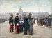 Wręczenie odznaczeń na polu Invalides przez prezydenta Poincaré 17 września 1915 roku - Joseph Félix Bouchor — widok dzieła