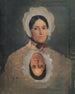 Dwa studia kobiecych głów - Joseph Hasslwander — widok dzieła