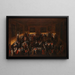 Le Bal masqué - Joseph Heintz le Jeune — oprawiony obraz na ścianie