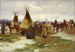 Cortège funèbre d'un chef corbeau - Joseph Henry Sharp — widok dzieła