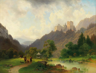 Joseph Holzer - The Pleasures of Summer at the Foot of a Castle.webp