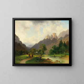 Joseph Holzer - The Pleasures of Summer at the Foot of a Castle.webp