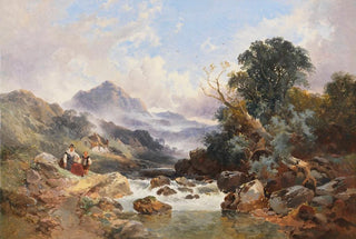 Joseph Horlor - Walisische Berglandschaft.webp
