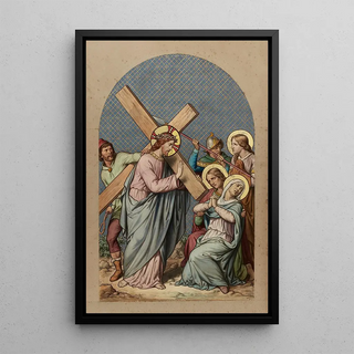 Joseph Hussenot - IV Jsus rencontre sa trs sainte mre.webp