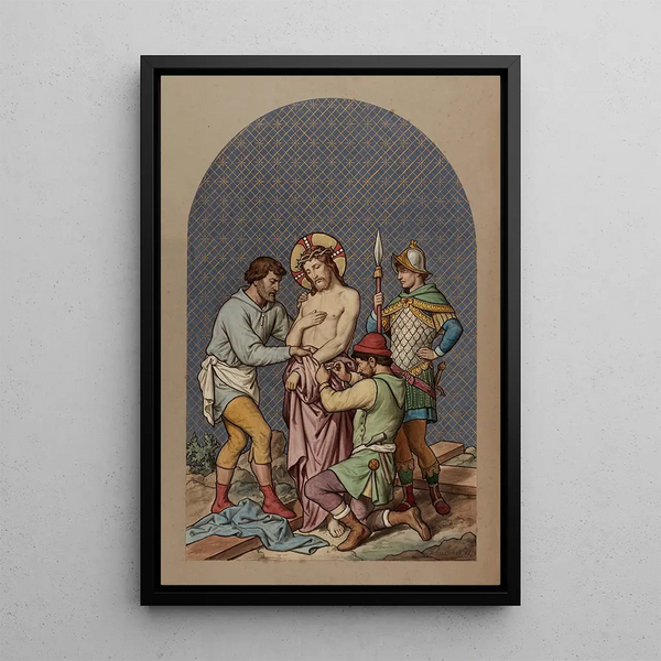Joseph Hussenot - X Jsus est dpouill de ses vtements.webp