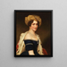 Auguste Amalie Prinzesna Bawarska Księżna z Leuchtenberg 1788-1851 - Joseph Karl Stieler — oprawiony obraz na ścianie