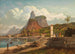 Rio de Janeiro Mont Corcovado i zatoka Botafogo - Joseph Lee — widok dzieła