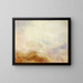 Scena górska w Dolinie Aosty - Joseph Mallord William Turner — oprawiony obraz na ścianie