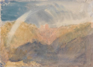 Joseph Mallord William Turner - Crichton Castle Mountainous Landscape with a Rainbow.webp