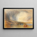 Flüelen z jeziora Lucerne - Joseph Mallord William Turner — oprawiony obraz na ścianie