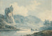 Rocher d'Ilam, Dovedale, Derbyshire - Joseph Mallord William Turner — widok dzieła