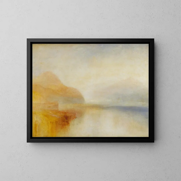Le port d'Inverary, Loch Fyne, le matin - Joseph Mallord William Turner — oprawiony obraz na ścianie