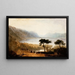 Jezioro Genewskie z Montreux - Joseph Mallord William Turner — oprawiony obraz na ścianie