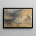 Latarnia morska Longships Land's End - Joseph Mallord William Turner — oprawiony obraz na ścianie