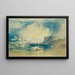 Lyme Regis, Dorset, Anglia - Joseph Mallord William Turner — oprawiony obraz na ścianie