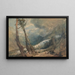 Morze Lodowcowe w Dolinie Chamonix, Szwajcaria - Joseph Mallord William Turner — oprawiony obraz na ścianie