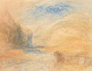 Joseph Mallord William Turner - Mountain Landscape with Lake.webp