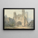 Porte Saint-Augustin à Canterbury - Joseph Mallord William Turner — oprawiony obraz na ścianie