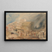 Wzgórze Sainte-Catherine Guildford Surrey - Joseph Mallord William Turner — oprawiony obraz na ścianie