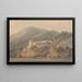 Santa Lucia, klasztor w pobliżu Caserty - Joseph Mallord William Turner — oprawiony obraz na ścianie